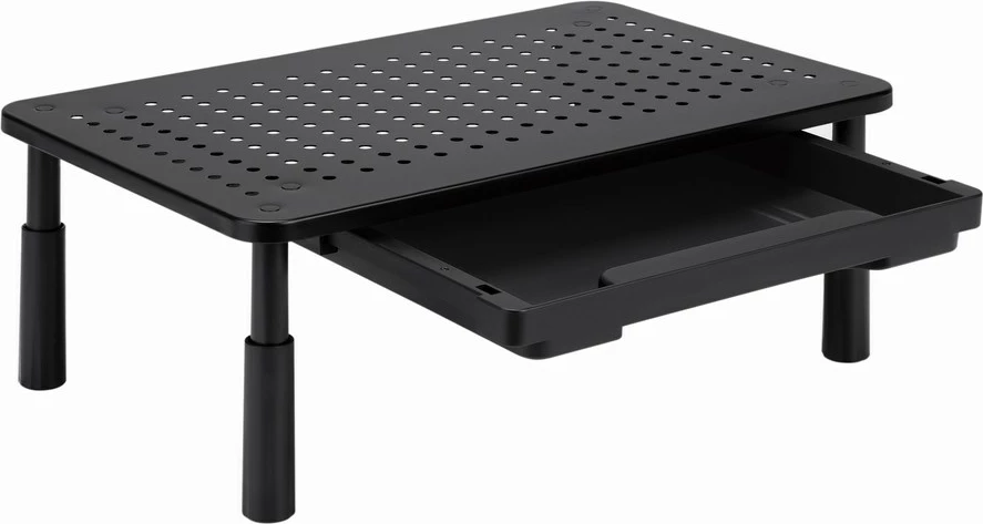 Mbajtëse monitori Gembird MS-TABLE-D-01 me sirtar, e zezë