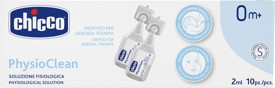 Zgjidhje fiziologjike izotonike Chicco PhysioClean 10x2ml