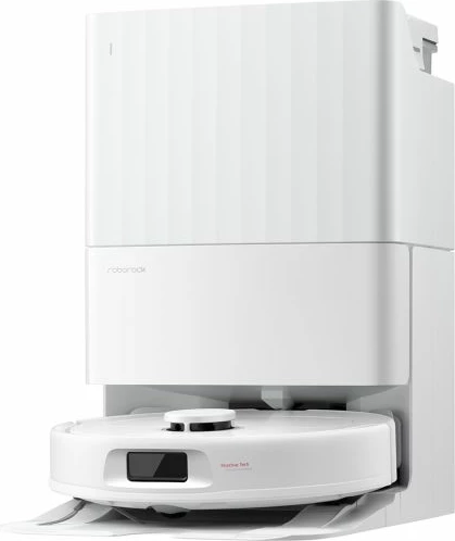 Fshesë robotike ROBOROCK QR 798, 10,000 Pa, me stacion vetë-zbrazës & vetë-larje mopi, e bardhë