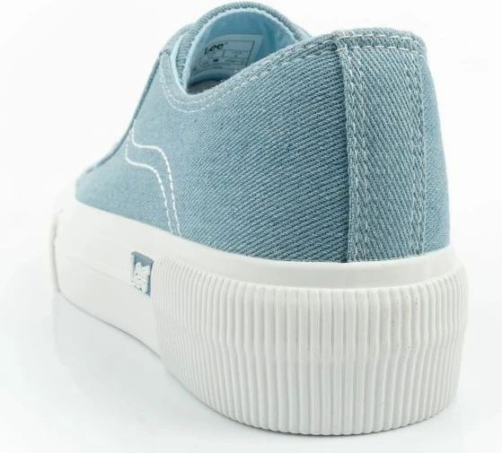 Atlete femra Lee Isla platformë, të kaltra