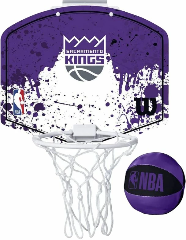 Tabelë basketbolli për fëmijë Wilson NBA Team Sacramento Kings Mini Hoop