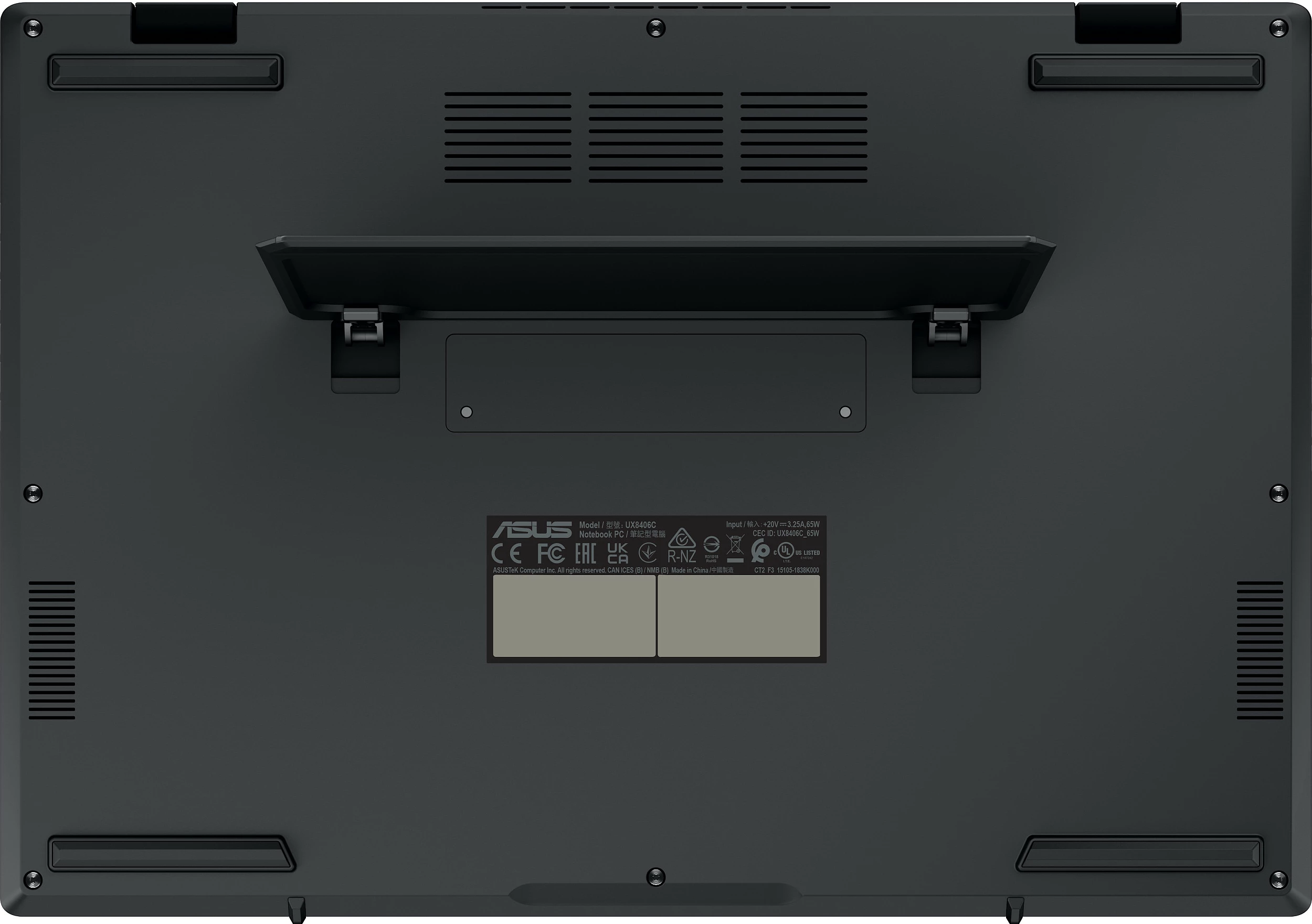 Laptop ASUS Zenbook Duo UX8406CA-QL194W, Core Ultra 9 285H, 32GB RAM, 1TB SSD, 14" OLED, Windows 11 Home, Inkwell Gray