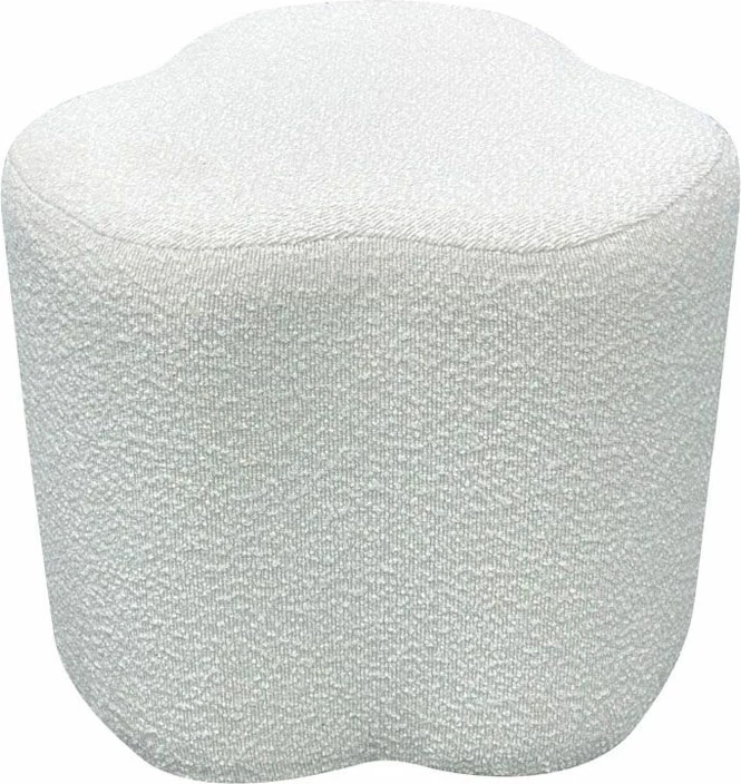 Stool Daisy, e bardhë, 48x48x42cm