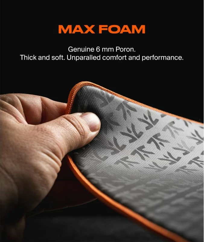 Mouse pad gaming Yakimasport DASH2 MAX L, portokalli