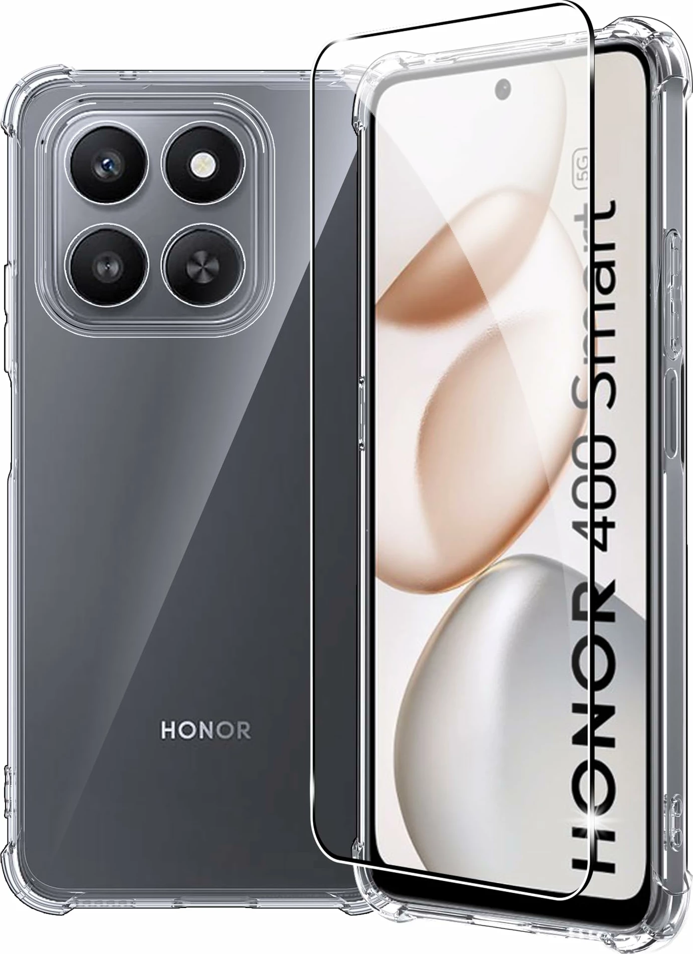 Mbështjellës HONOR 400 Smart Case, transparent