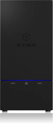 Kasë eksternale ICY BOX IB-RD3621U3, 2x3.5", USB 3.0, RAID, e zezë