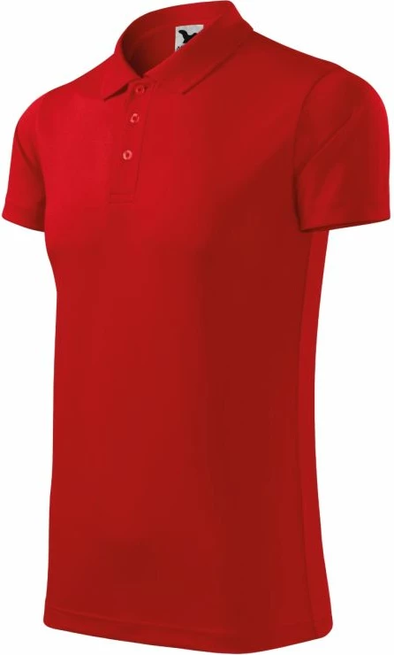 Fanellë polo Malfini për meshkuj, e kuqe [Madhësia: M]