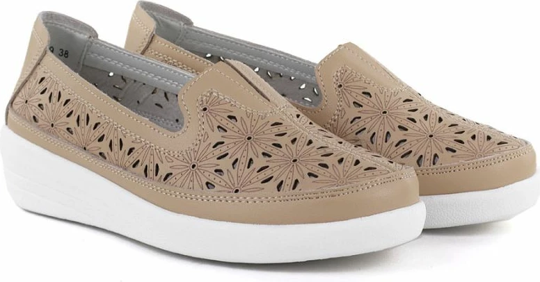 Këpucë për femra Evento 6849, bezhë