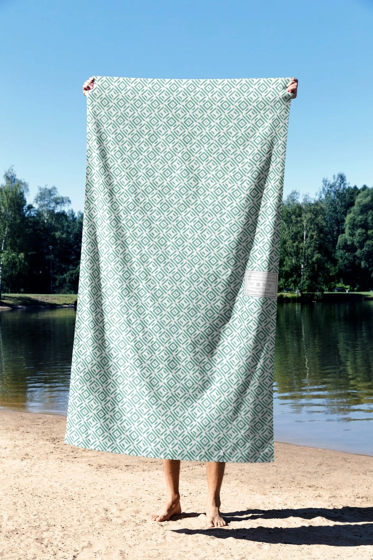 Peshqir plazhi Mijolnir, vija ylberi, 90