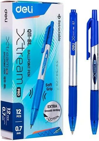 DELI KIMIK BALLPOINT XTREAM 0.7 KALTERT 1/12 EQ11-BL