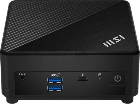 Mini kompjuter MSI Cubi 5 1M-440BEU, Intel Core 3 100U, DDR5 deri 64GB, SSD M.2 PCIe 4.0, Wi‑Fi 6, Bluetooth, pa OS, i zi