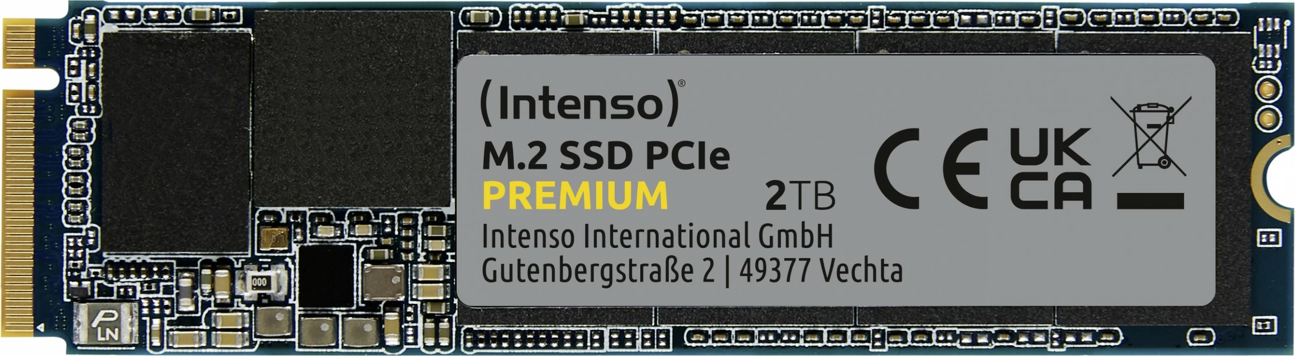 SSD Intenso 3835470, 2 TB, M.2, 2100 MB/s