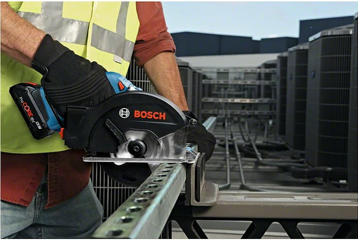 Sharrë rrethore për metal Bosch Professional GKM 18V-50, 18V, solo, blu/zezë