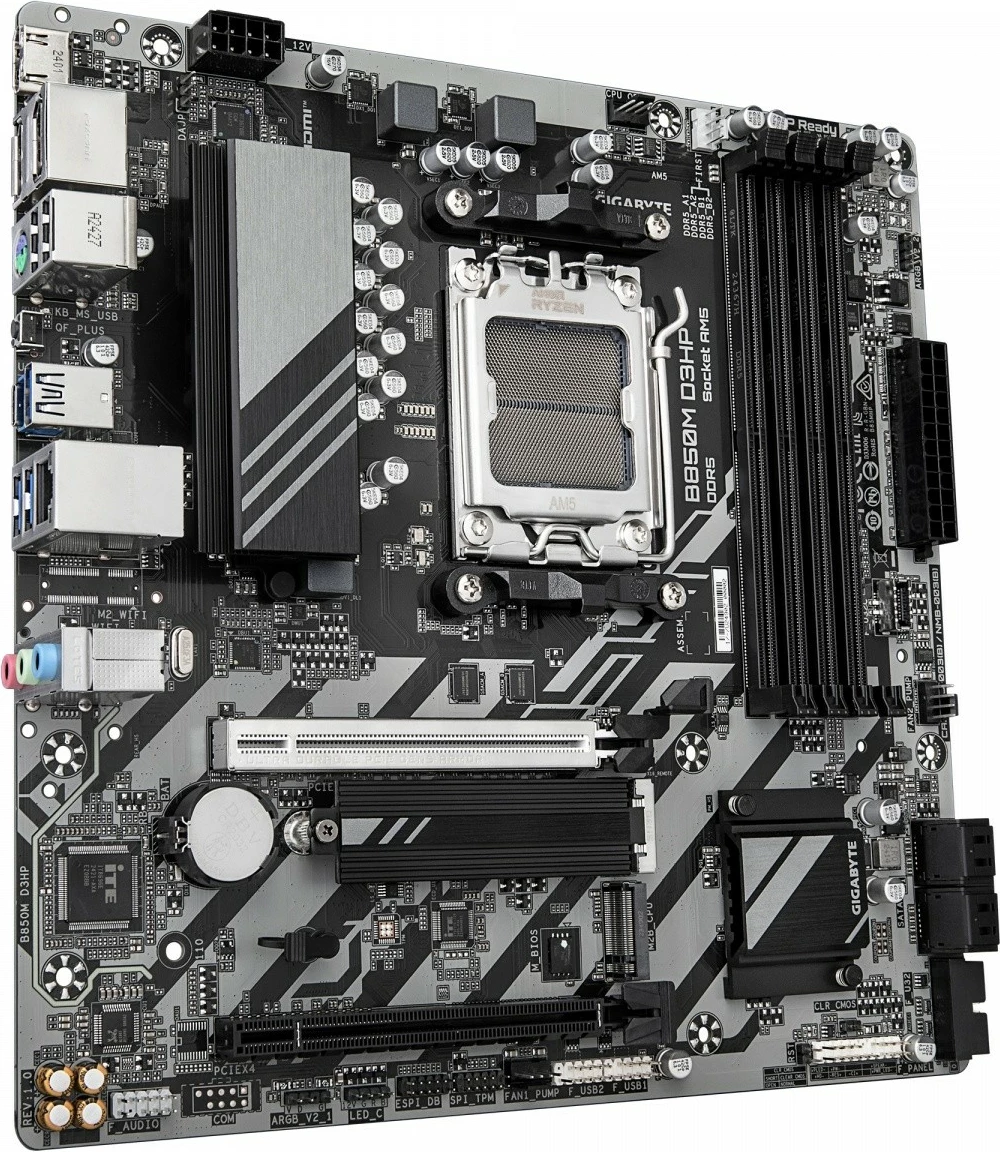 Pllakë amë Gigabyte B850M D3HP, Socket AM5, micro ATX