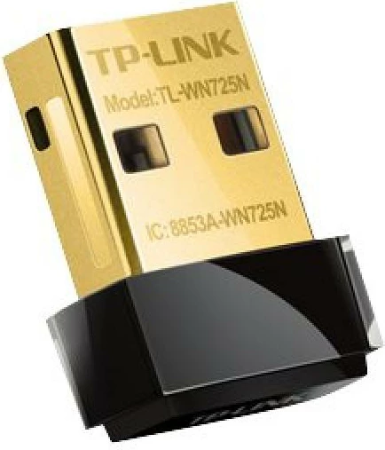 Adapter Wi‑Fi USB, TP-Link TL-WN725N, 150 Mbps, nano, zi
