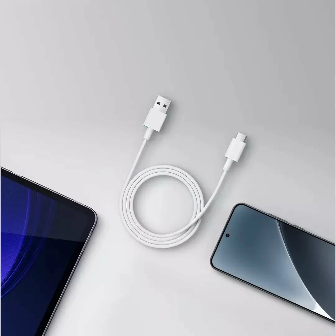 Kabllo USB-A në USB-C Xiaomi 3A 1m (67373), e bardhë