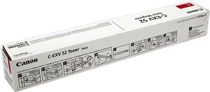Toner Canon C-EXV 52 1000C002, rendiment deri 24,000 faqe, Magenta