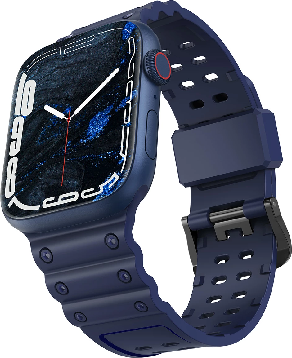 Rrip për Apple Watch Hurtel Strap Triple Protection, 38/40/41mm, Blu e errët