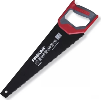 Sharrë dore PROLINE 64864 450 mm, teflon, 7 TPI, zezë/kuqe