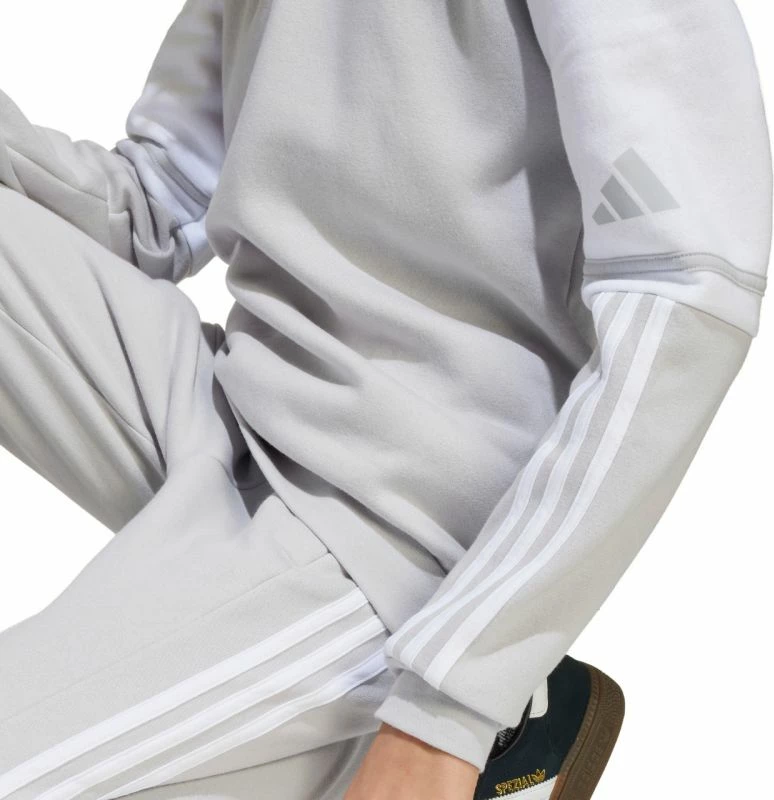 Duks për fëmijë adidas, gri [Madhësia: 128 cm]