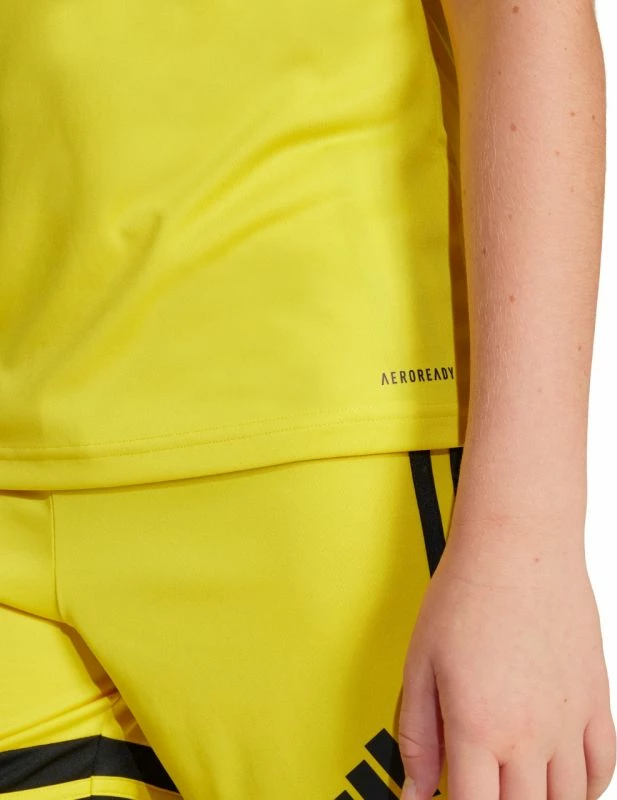 Maicë për fëmijë adidas, e verdhë