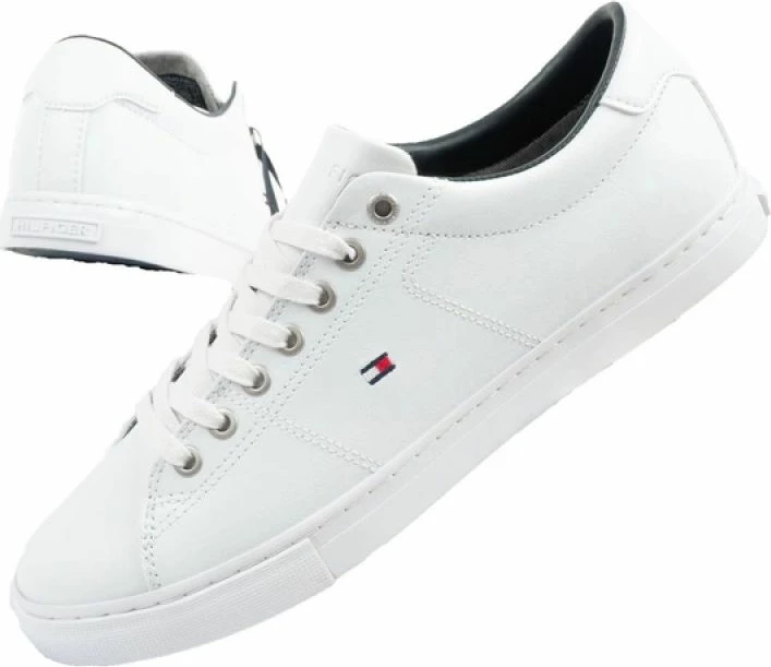 Këpucë për meshkuj Tommy Hilfiger, të bardha
