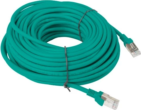 Kabllo Lanberg Patchcord RJ45, cat 5e, UTP, 20m, jeshile