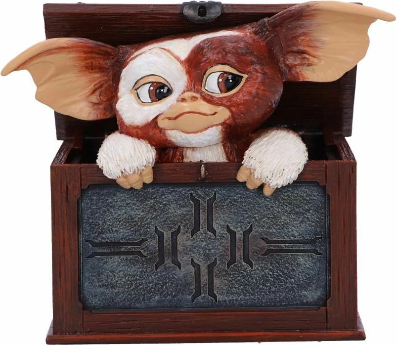 Figurinë NEMESIS NOW Gremlins Gizmo "You Are Ready" prej rrëshire, e pikturuar me dorë