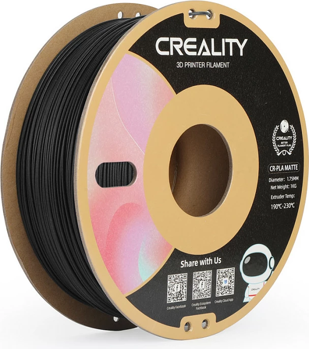 Filament Creality CR-PLA Matte 1.75mm 1kg, i zi