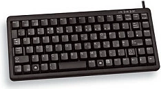 Tastierë Cherry G84-4100 mini, me kabllo, USB, QWERTY, e zezë