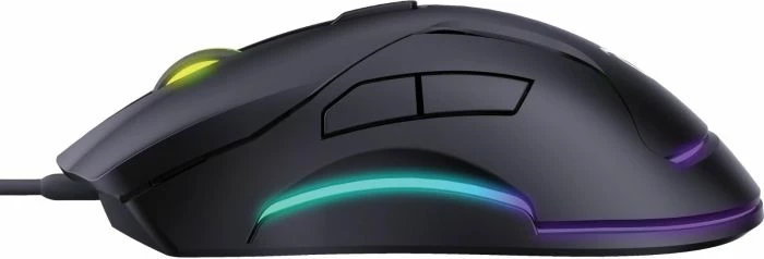 Maus gaming Sandberg LightFlow 6D 640-27, 6 butona, DPI 3600, me kabllo USB 1.5 m, RGB, i zi