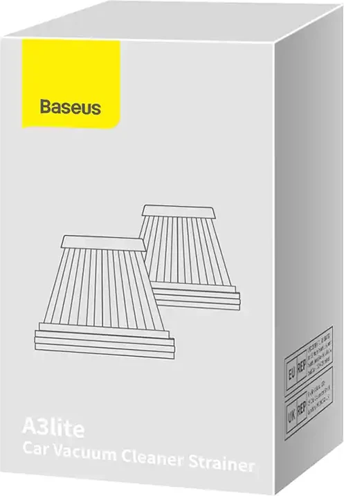 Filter HEPA për pastrues makine Baseus A3 Lite, 2 copë, Bardhë
