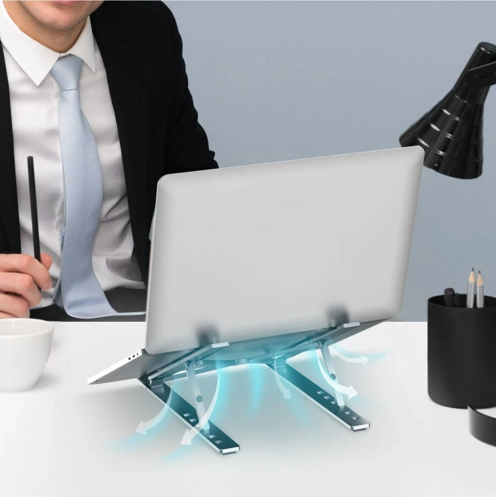 Mbajtës laptopi UNITEK OT155SL, Argjendtë