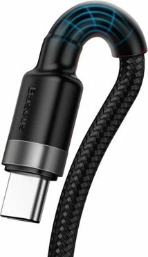Kabllo USB-A në USB-C Baseus CATKLF-PG1 1 m 5A USB 2.0 e zezë