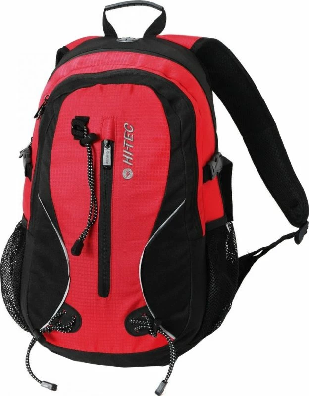 Çantë shpine për turizëm Hi-Tec Mandor, 20 L, e kuqe dhe e zezë