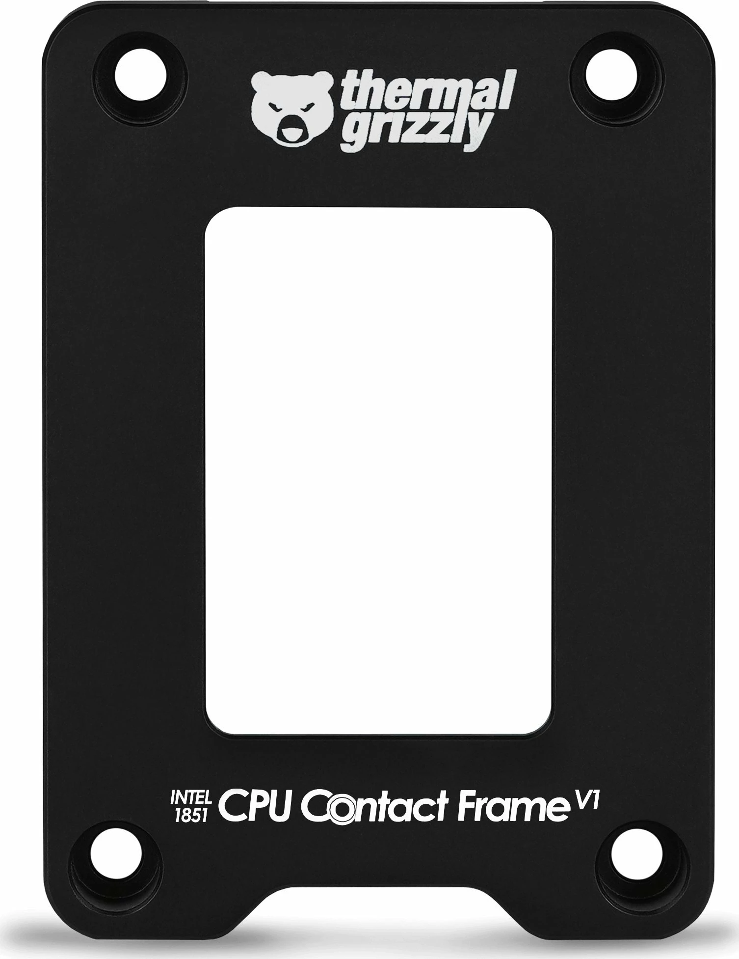Kornizë kontakti CPU Thermal Grizzly Intel 1851 CPU Contact Frame V1, e zezë