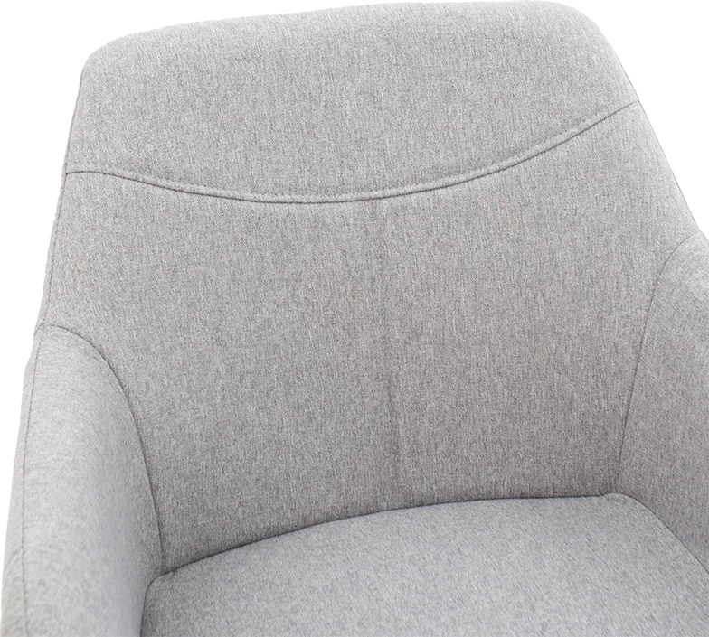 Karrige Nasima, material stof, ngjyrë gri-natyrale, 57x58x84cm