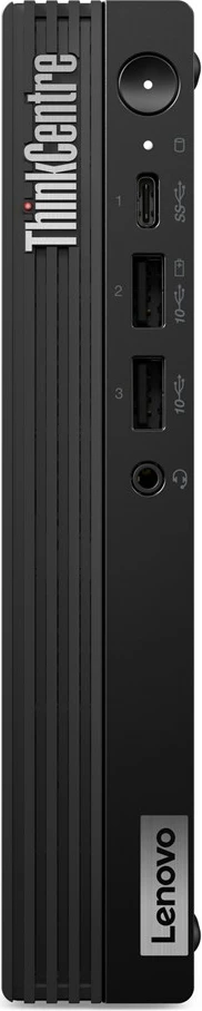 Kasë Lenovo ThinkCentre M70q Gen 5, Intel Core i3-14100T, 8 GB RAM, 256 GB SSD, Windows 11 Pro, e zezë