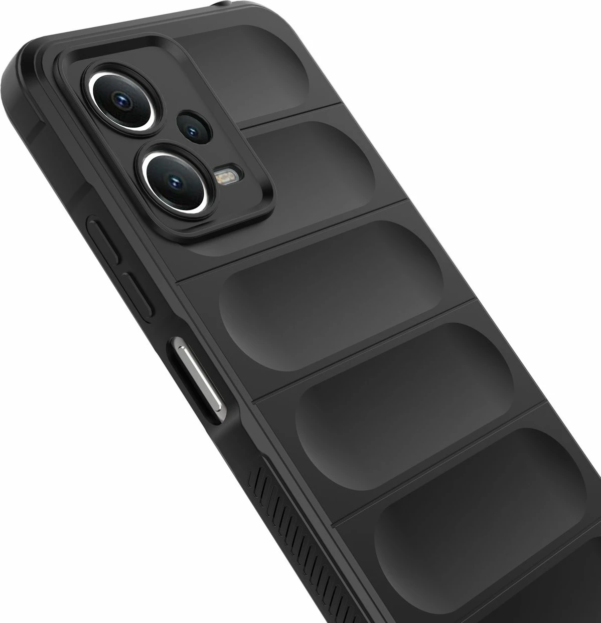 Mbështjellës Hurtel Magic Shield Case për Xiaomi Redmi Note 12 5G / Poco X5 5G, i zi