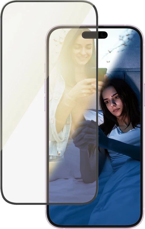 Mbrojtës ekrani PanzerGlass EyeCare për iPhone 16/15 Plus