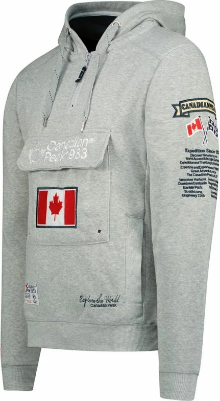 Duks për meshkuj Canadian Peak, gri [Madhësia: M]