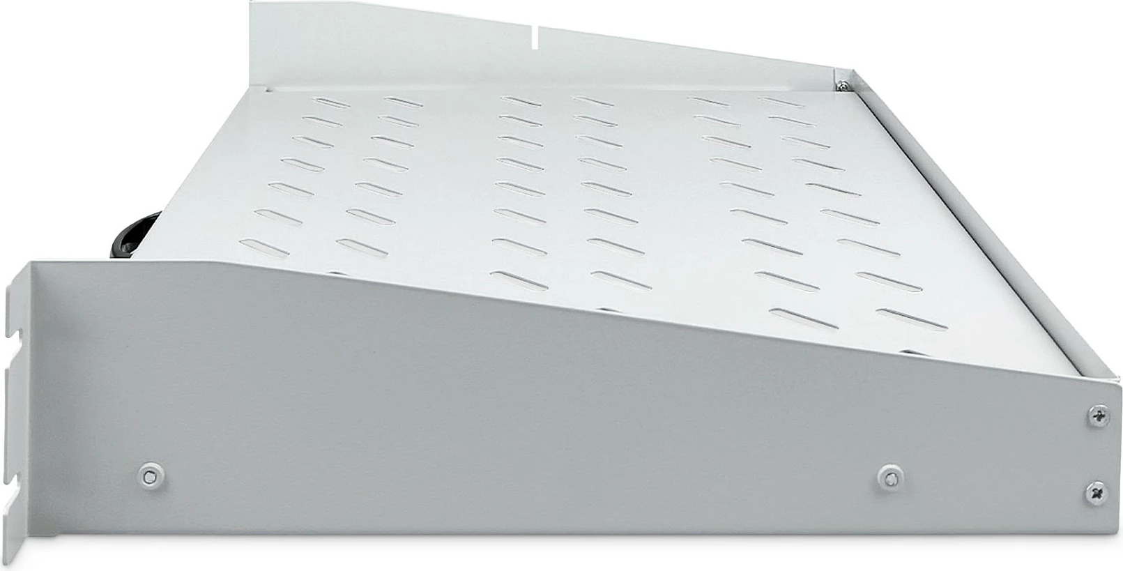 Raft për kabinet rrjeti Digitus 2U, 19 inç, 30kg, gri