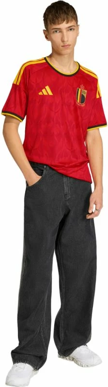 Fanellë futbolli meshkuj adidas Belgium 26 Home JM8381, e kuqe