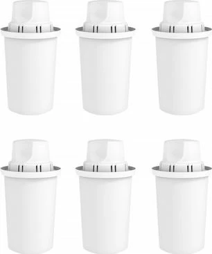 Filtër për ibrik uji Dafi Classic Standard 150 L, 6 copë, e bardhë