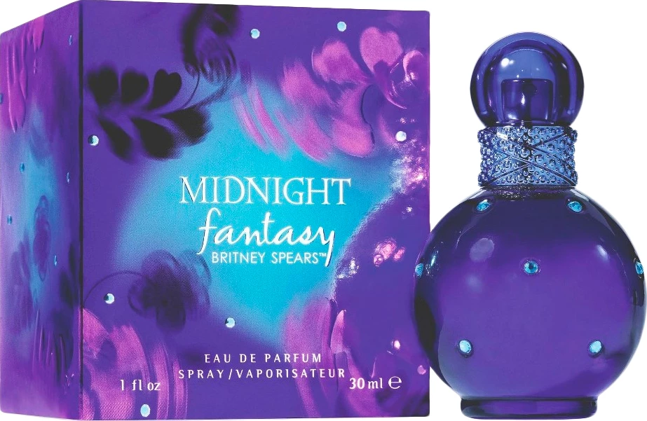 Eau De Parfum Britney Spears Midnight Fantasy, 30 ml