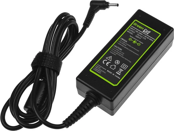 Karikues laptopi Green Cell PRO për Asus, 45W 19V 2.37A, 3.0-1.1mm, i zi