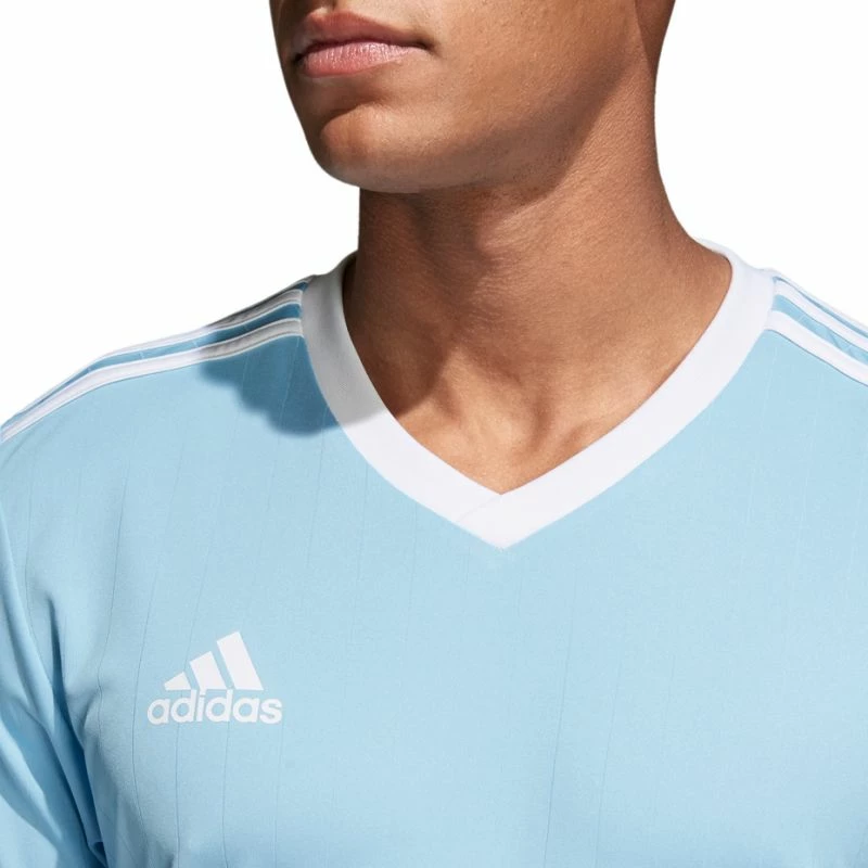 Fanellë futbolli adidas për meshkuj, blu [Madhësia: 128 cm]