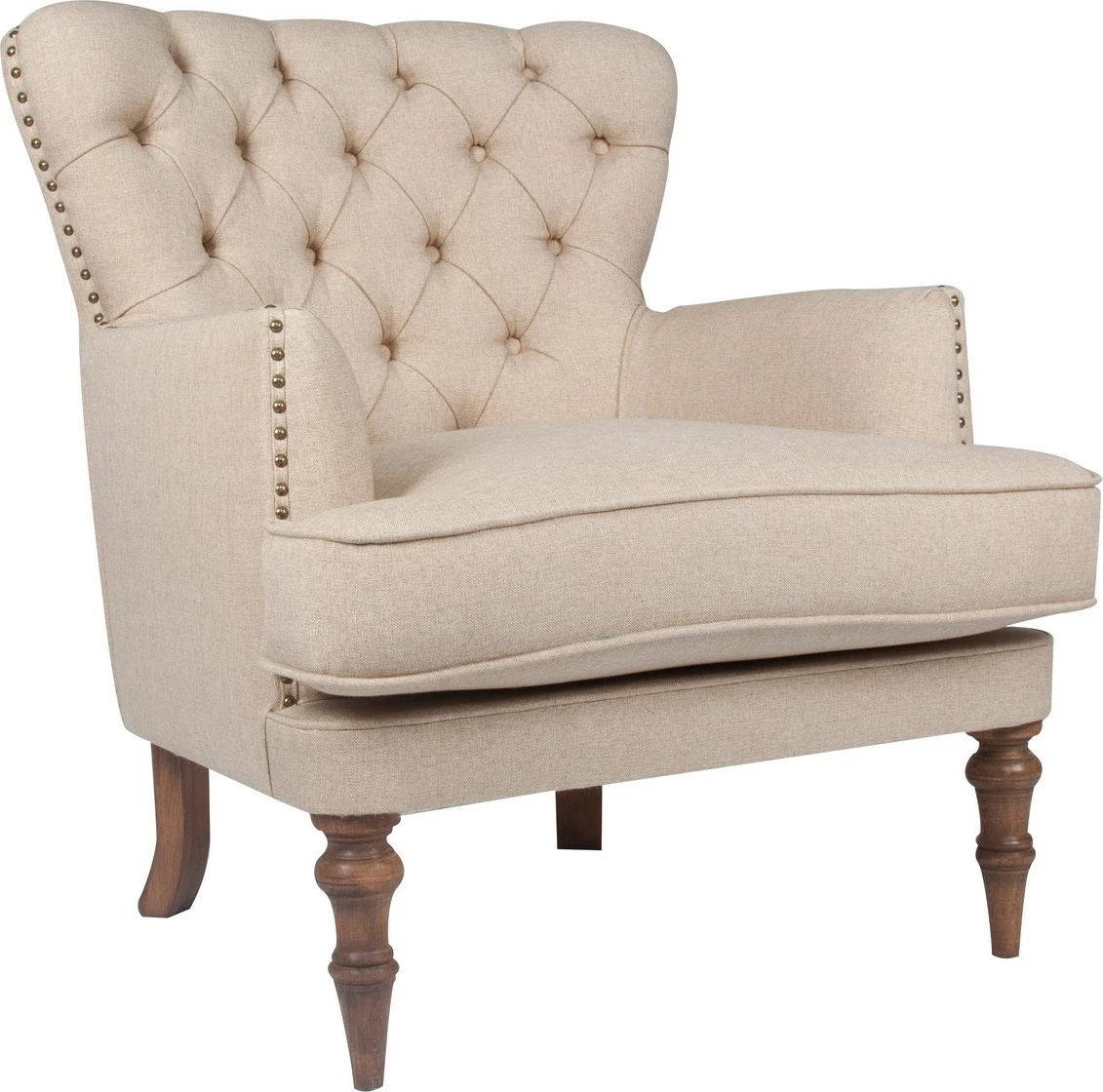 Karrige Wing Atelier del Sofa, New London, ngjyrë ecru