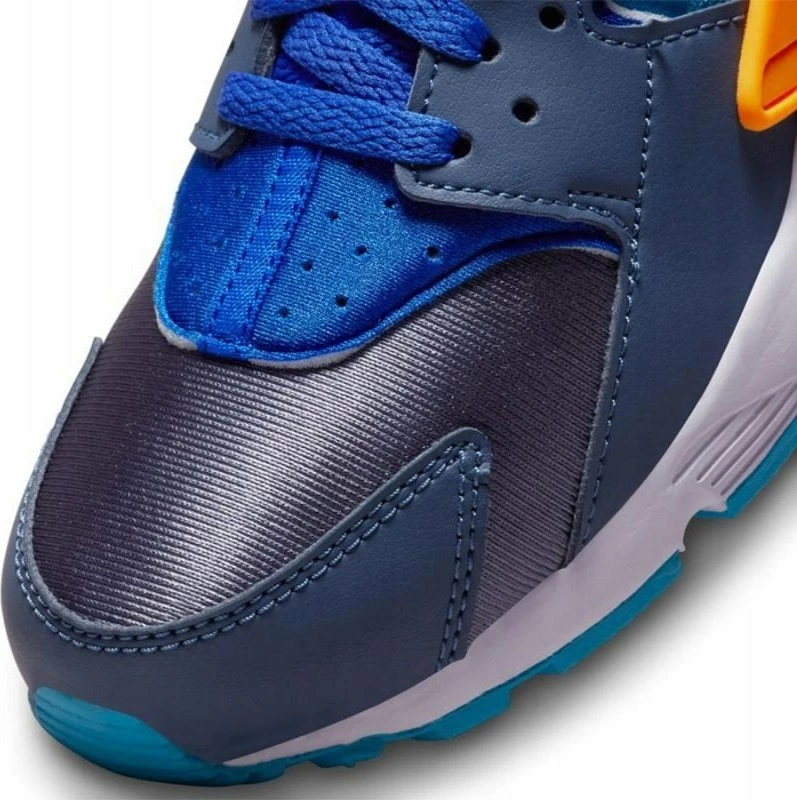 Atlete Nike Air Huarache Run Jr 654275, EU 38, blu/navy/portokalli