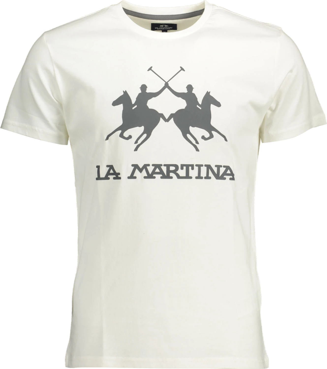Maicë për meshkuj LA MARTINA me mëngë të shkurta, e bardhë [Madhësia: XXXL]